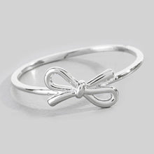 Gold Dipped Ribbon Bow Ring: G