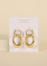 Gold Hoop - Coupled - Earrings