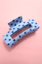 Polka Dot Hair Clip - Pink
