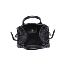 Kristie Woven Crossbody - Black