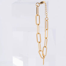 14K Gold Filled PLUS™ Paperclip Chain Bracelet: 2.5mm