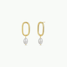 Oval Pearl Drop