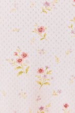 Rosewater Pointelle Mid Waist Floral Skirt