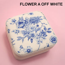 Fall Floral Jewelry Organizer Travel Case