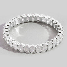 Cz Eternity Fashion Ring: Gold
