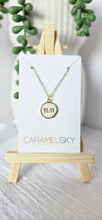 18k Gold-Plated 11:11 Angel Number Necklace, Spiritual Gift