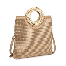 Tessa Crossbody Clutch : Natural