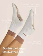 The Stack Sock: Ballet Pink