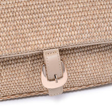 Gloria - Straw Crossbody: Natural