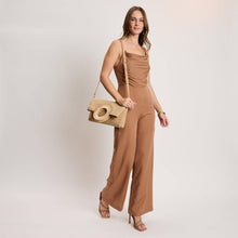 Tessa Crossbody Clutch : Natural