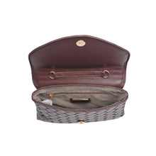 Emma Woven Crossbody - Espresso