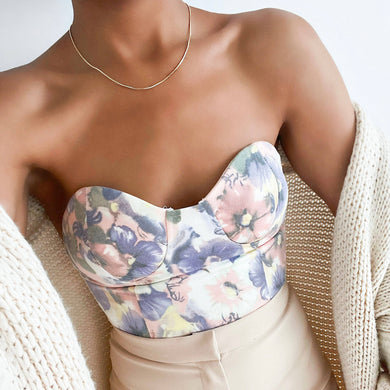 The Vivian Chain Charm Bar - Silver