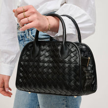 Kristie Woven Crossbody - Chocolate