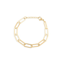 14K Gold Filled PLUS™ Paperclip Chain Bracelet: 2.5mm