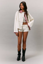 Picnic Point Jacket - White/Red Gingham
