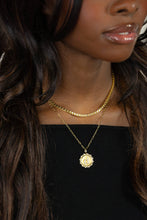 Mini Paperclip Chain Necklace | Threader Charm Necklace  : Gold / 16" + 2"