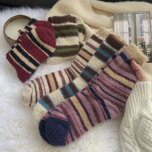 Striped Plush Socks