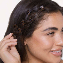 Recycled Plastic Micro Classic Claw Clips 16pcSet-Blk & Tort