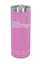 Real Housewives of Morgan Hill Polar Camel Skinny Tumbler - White