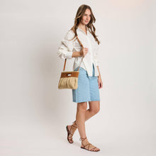 Valentina Crossbody: Natural Tan