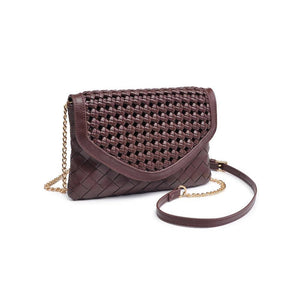 Emma Woven Crossbody - Espresso