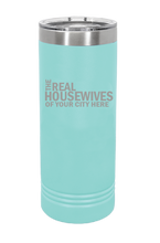 Real Housewives of Morgan Hill Polar Camel Skinny Tumbler - White