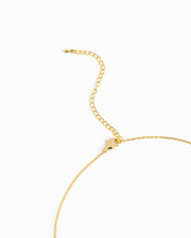 Gold Cherry Oval Colored Stamp Fruit Pendant Necklace