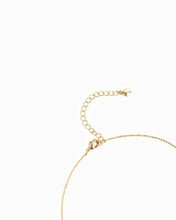 Starburst Triple Charm Pendant Necklace - Gold