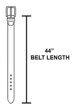 Vegan Leather Braided Belt - White