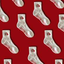 Mushroom Pilates Grip Socks
