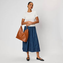 Ezia Hobo Handbag - Burgundy