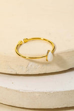 Dainty Mini Gemstone Fashion Ring - Gold