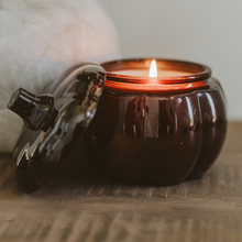 Hello Fall Soy Candle - 20 oz Pumpkin Jar - Fall Decor