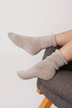 Thick Knit Crew Socks for Ultimate Fall & Winter Warmth - Olive