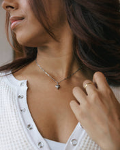 Mini Paperclip Chain Necklace | Threader Charm Necklace  : Gold / 18" + 2"