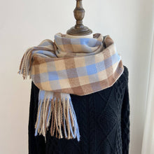 Vintage Wool-Blend Scarf – Cozy Winter Neck Wrap_CWASC1476: GREEN1 / (OS) 1