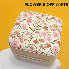 Fall Floral Jewelry Organizer Travel Case