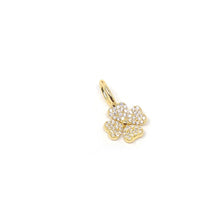 Clover Charm Bar - Gold