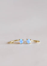 Huggies - Fire Opal - Earrings