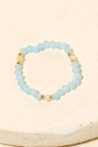 Glass Beaded Stretch Ring