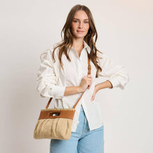 Valentina Crossbody: Natural Tan