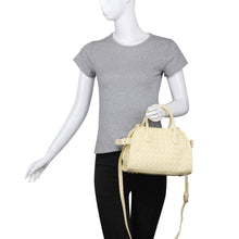 Kristie Woven Crossbody - Chocolate