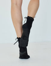 Lucky Honey The Juliet Grippy Sock: White