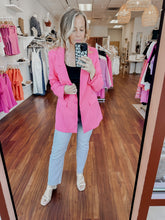 FINAL SALE Flex Hot Pink Blazer