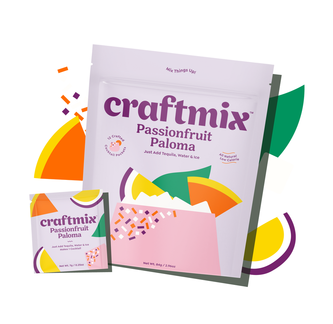 Craftmix Instant Cocktail/Mocktail Kit - Passionfruit Paloma