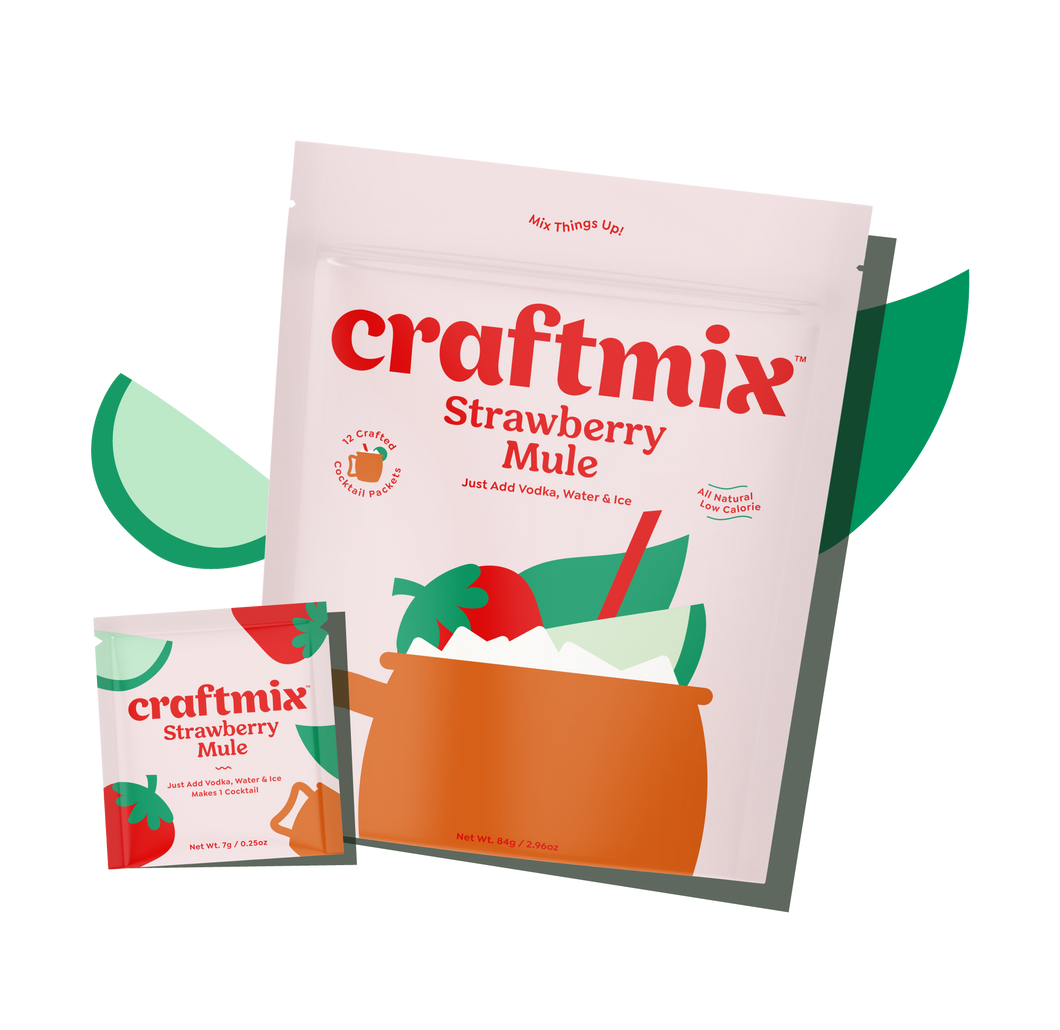 Craftmix Instant Cocktail/Mocktail Kit - Strawberry Mule