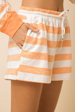 Creamsicle French Terry Striped Short - Cactus Lounge Boutique