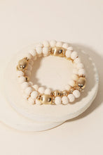 One With Nature Wooden Stretch Bracelets