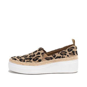 Ellie Canvas Sneaker - Leopard
