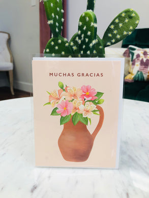 Muchas Gracias Greeting Card